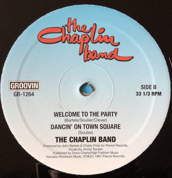 The Chaplin Band – Il Veliero (12", Groovin Recordings, 2020) Image 4