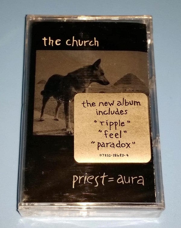 The Church – Priest = Aura (Cassette, Arista, 1992) Back Cover