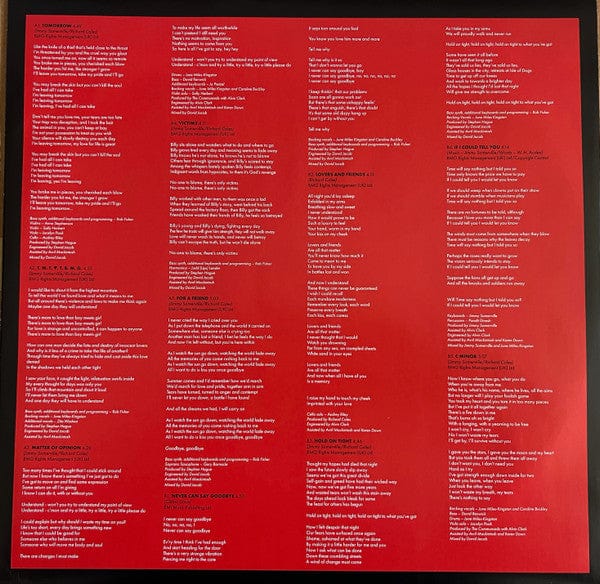 The Communards – Red (LP, London Records, 2022) Image 5