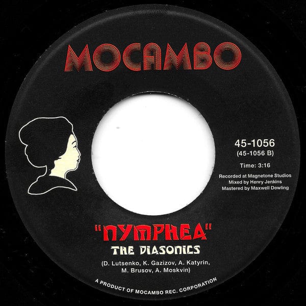 The Diasonics – Sirocco / Nymphaea (7", Mocambo, 2020) Back Cover