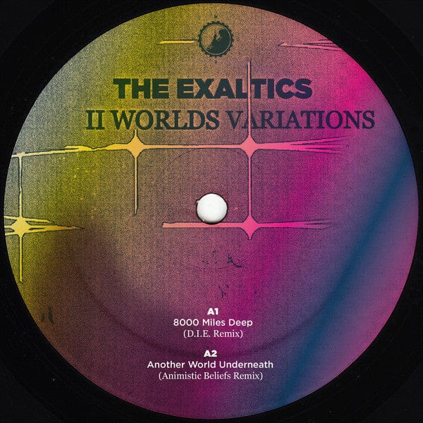 The Exaltics – II Worlds Variations (12", Clone West Coast Series, 2020) Front Cover