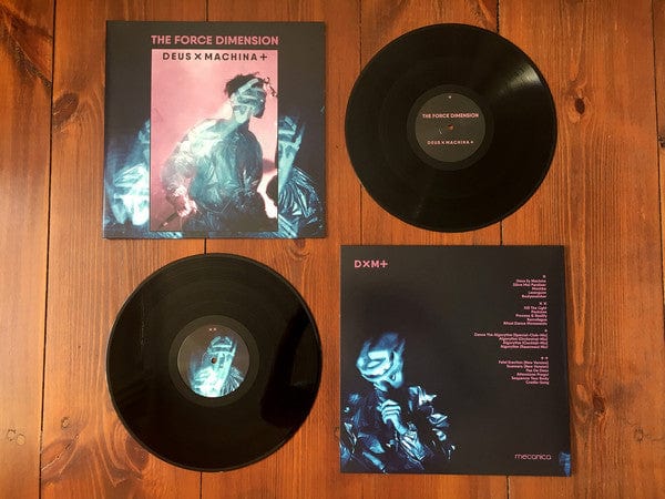 The Force Dimension – Deus X Machina + (2xLP, Mecanica, 2019) Back Cover
