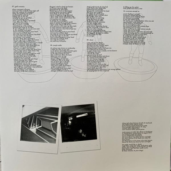 The Goalie's Anxiety At The Penalty Kick – Ways Of Hearing (LP, Coke Bottle Green, Count Your Lucky Stars, 2021) Image 4