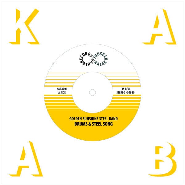 The Golden Sunshine Steel Band – Drums & Steel Song / Sunshine Steel (7", KALAKUTA SOUL RECORDS, 2020) Image 3