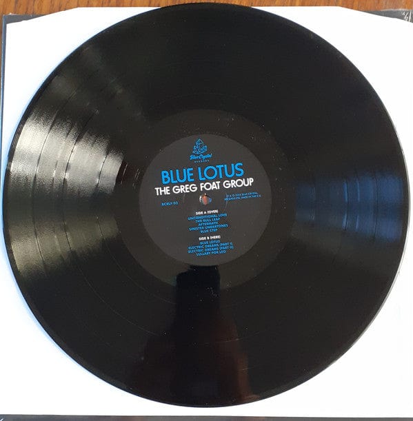 The Greg Foat Group – Blue Lotus (LP, Blue Crystal Records, 2022) Image 4