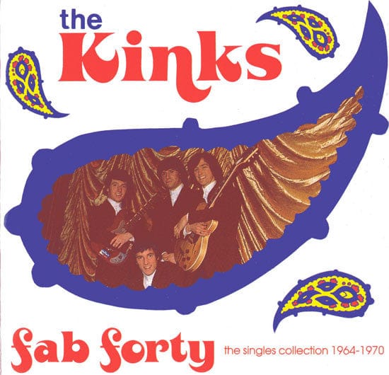 The Kinks – Fab Forty - The Singles Collection 1964-1970 (2xCD, Decal, 1990) Image 3