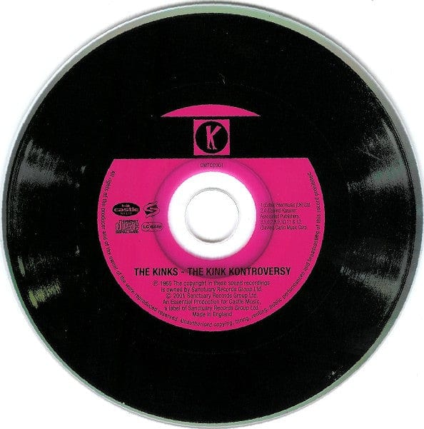 The Kinks - The Kink Kontroversy (CD) Castle Music CD 5050159130122