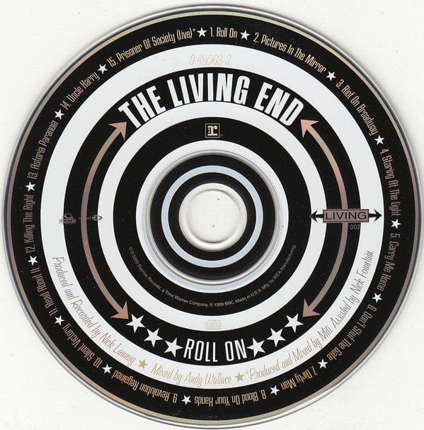 The Living End – Roll On (CD, Reprise Records, 2001) Image 3