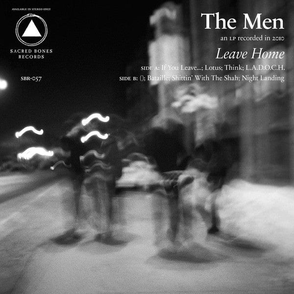 The Men – Leave Home (LP, White, Sacred Bones Records, 2021) Front Cover