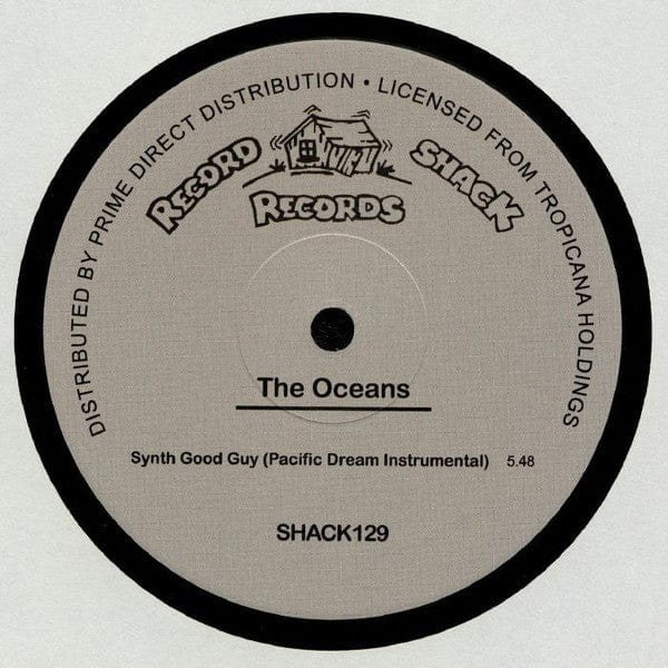 The Oceans – Bad Guy, Good Guy (Pacific Dream) (12", Record Shack Records, 2020) Back Cover