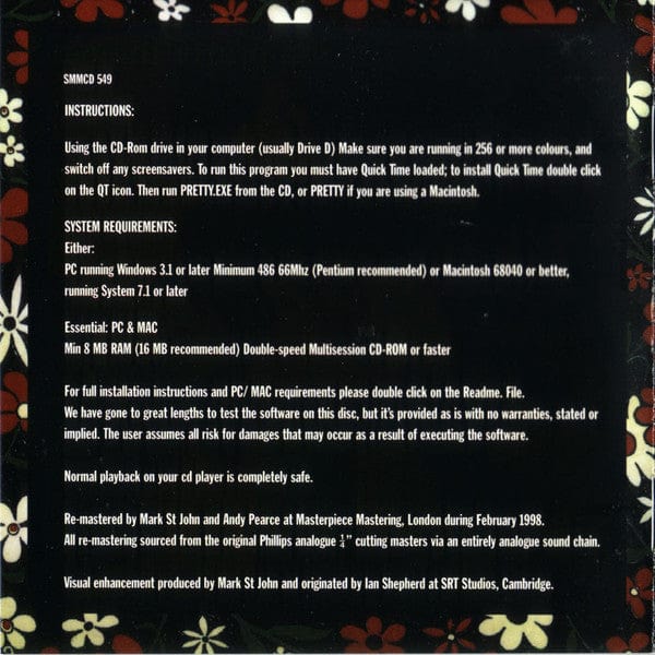 The Pretty Things – Get The Picture? (CD, Original Masters, 1998) Image 5