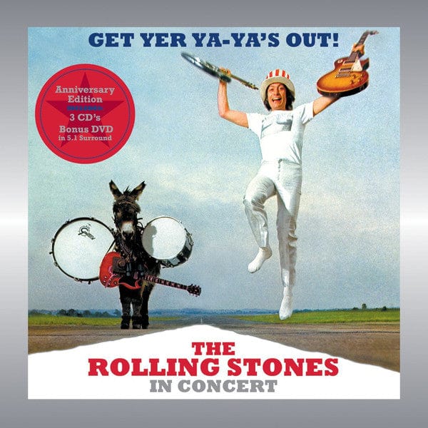 The Rolling Stones – Get Yer Ya-Ya's Out! - The Rolling Stones In Concert (CD+CD+CD+DVD, 40th Anniversary, ABKCO, 2009) Front Cover