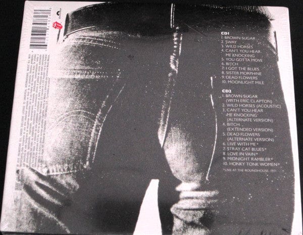 The Rolling Stones – Sticky Fingers (2xCD, Rolling Stones Records, 2015) Back Cover