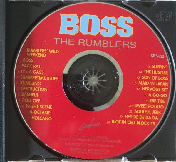 The Rumblers – Boss (CD, Garland, 1997) Image 3