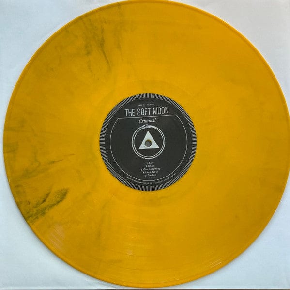 The Soft Moon – Criminal (LP, Yellow / Black Swirl, Sacred Bones Records, 2022) Image 5