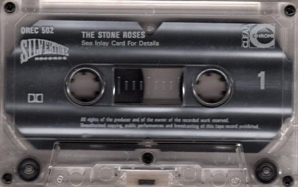 The Stone Roses – The Stone Roses (Cassette, Silvertone Records, 1989) Image 4