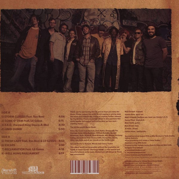 The Strides (3) - Reclamation (LP) Record Kicks Vinyl