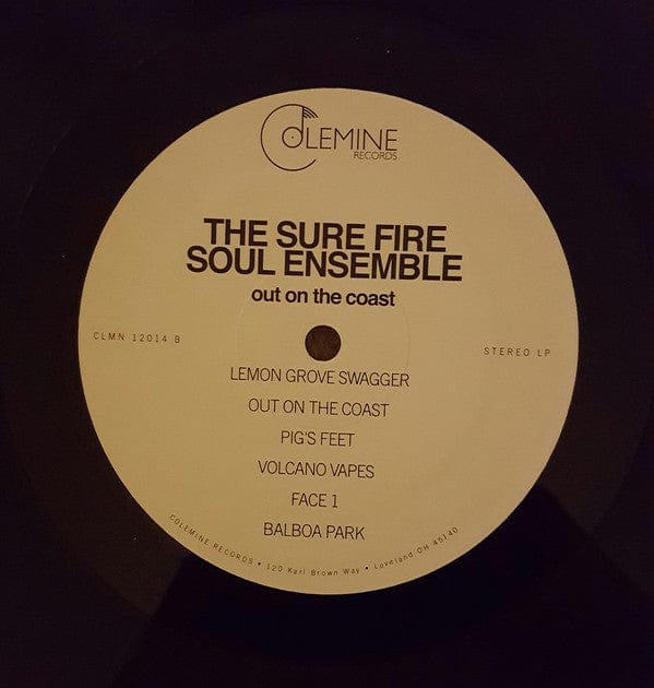 The Sure Fire Soul Ensemble – Out On The Coast (LP, Gatefold, Colemine Records, 2016) Image 4