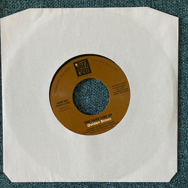 The Take Vibe EP – Golden Brown / Walking On The Moon (7", Jazz Room Records, 2020) Image 4