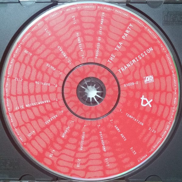 The Tea Party - Transmission (CD) Atlantic CD 075678302824