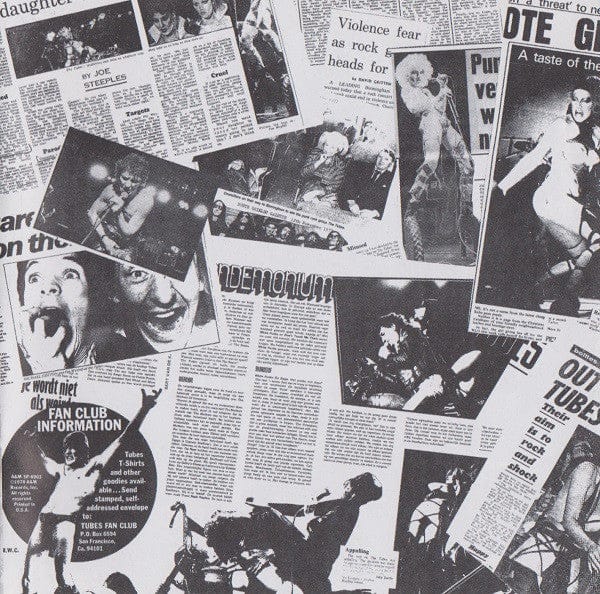 The Tubes - What Do You Want From Live (CD) A&M Records CD 082839600323