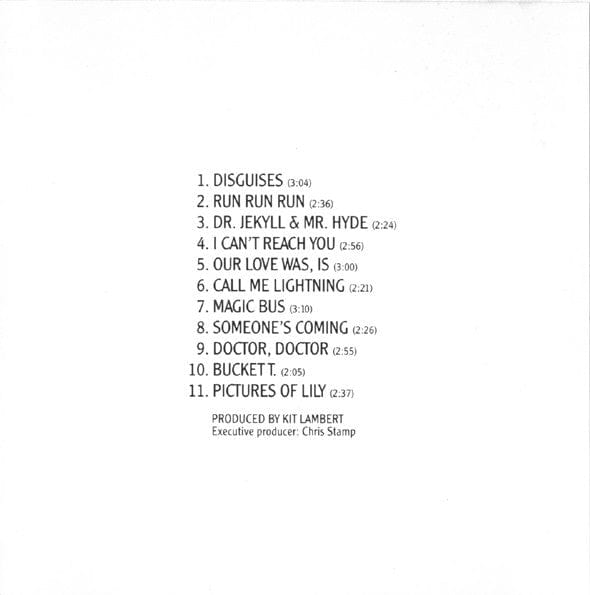 The Who – Magic Bus (CD, MCA Records, 1988) Image 5