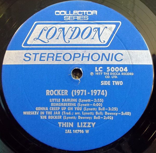 Thin Lizzy - Rocker (1971-1974) (LP, Comp) on London Records at Further Records
