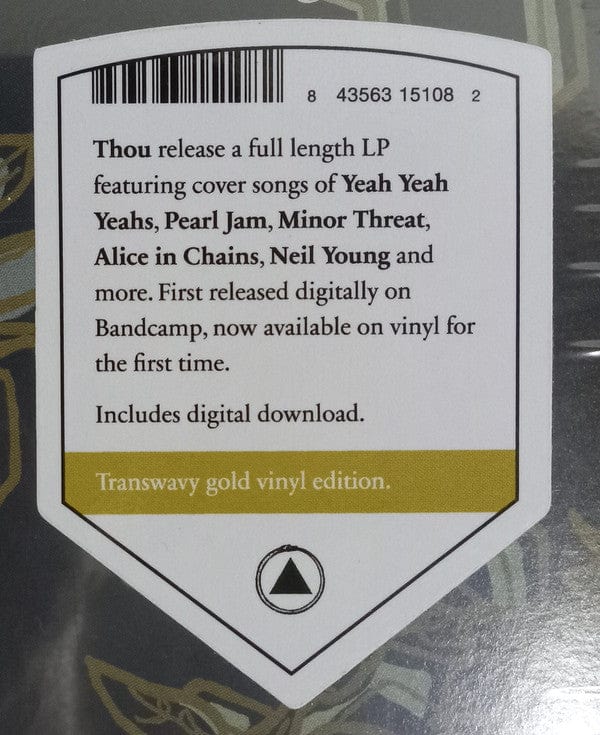 Thou – A Primer Of Holy Words (LP, Gold Transparent, Sacred Bones Records, 2022) Image 3