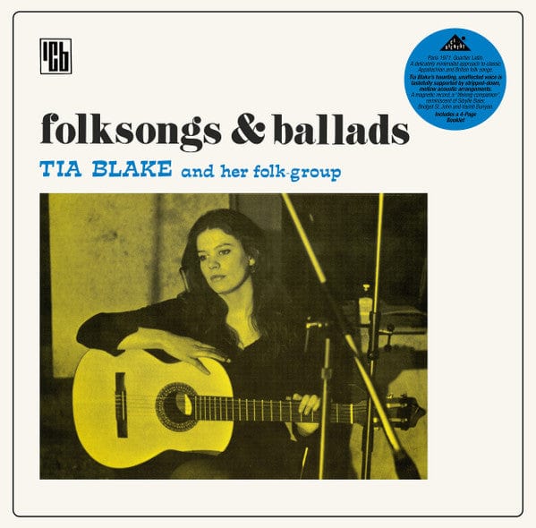 Tia Blake And Her Folk-Group – Folksongs & Ballads (LP, Ici Bientôt, 2022) Image 3