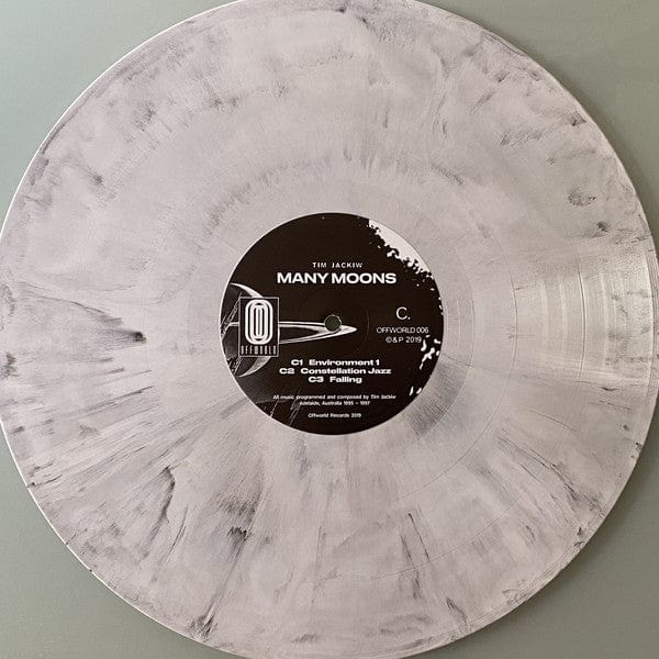 Tim Jackiw – Many Moons (2x12", Marble, Offworld Records, 2020) Image 4