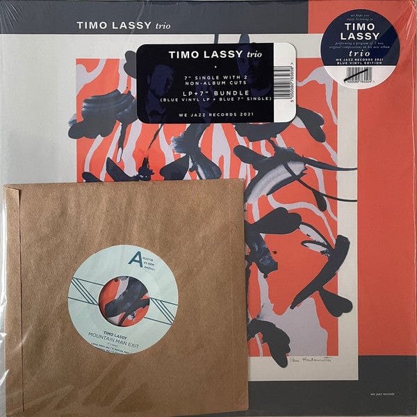 Timo Lassy – Trio (LP+7", Blue, We Jazz, 2021) Front Cover