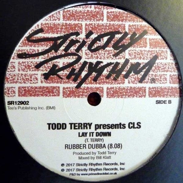 Todd Terry Presents CLS - Lay It Down (12") Strictly Rhythm Vinyl