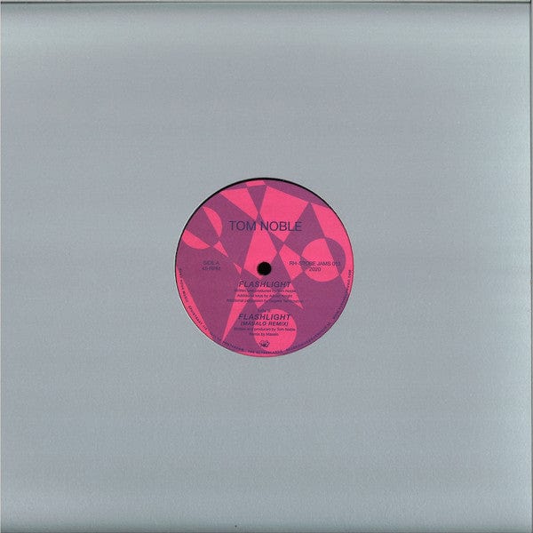 Tom Noble – Flashlight (12", Rush Hour Store Jams, 2020) Back Cover
