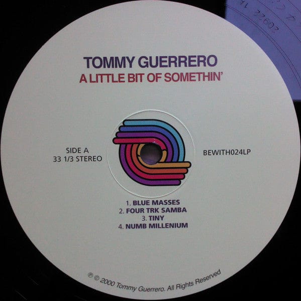 Tommy Guerrero – A Little Bit Of Somethin' (2xLP, 180g, Gatefold, Be With Records, 2017) Image 5