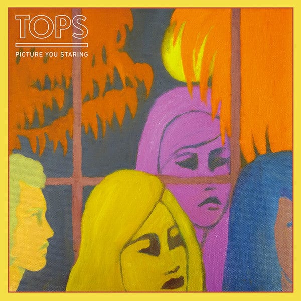 TOPS – Picture You Staring (LP, Arbutus Records, 2014) Front Cover