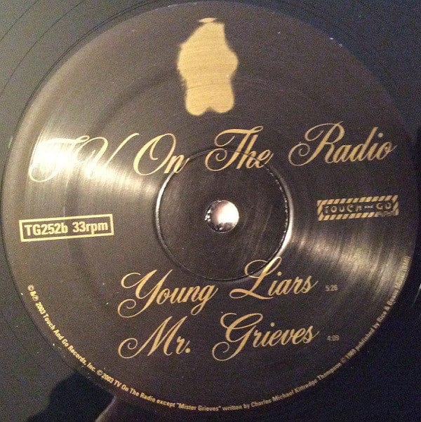 TV On The Radio – Young Liars (12", Touch And Go, 2003) Image 4