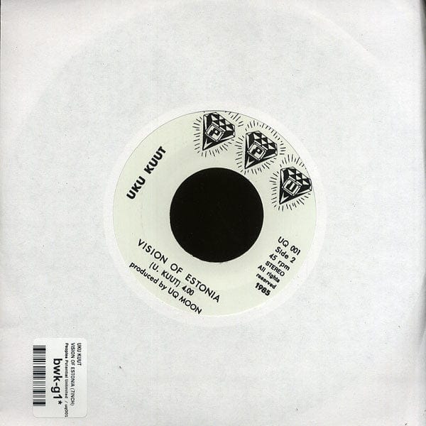 Uku Kuut - I Don't Have To Cry (7") Peoples Potential Unlimited Vinyl