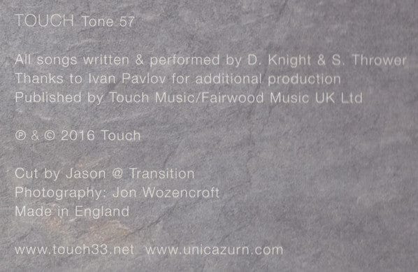 UnicaZürn – Transpandorem (LP, Touch, 2017) Image 5