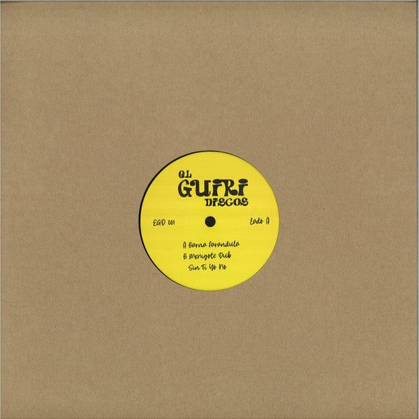 Unknown Artist – El Guiri Edits 01 (12", El Guiri Discos, 2020) Image 3
