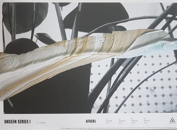 Unknown Artist – Unseen Series I (12", Grey Transparent, Analogical Force, 2021) Image 3