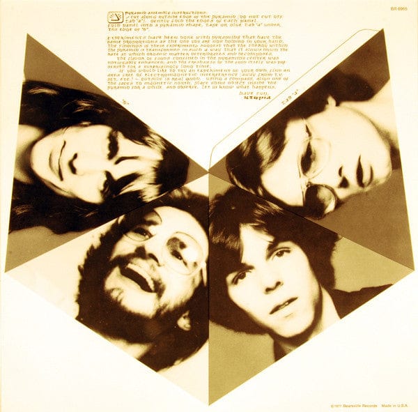 Utopia – Ra (LP, Bearsville, 1977) Image 7