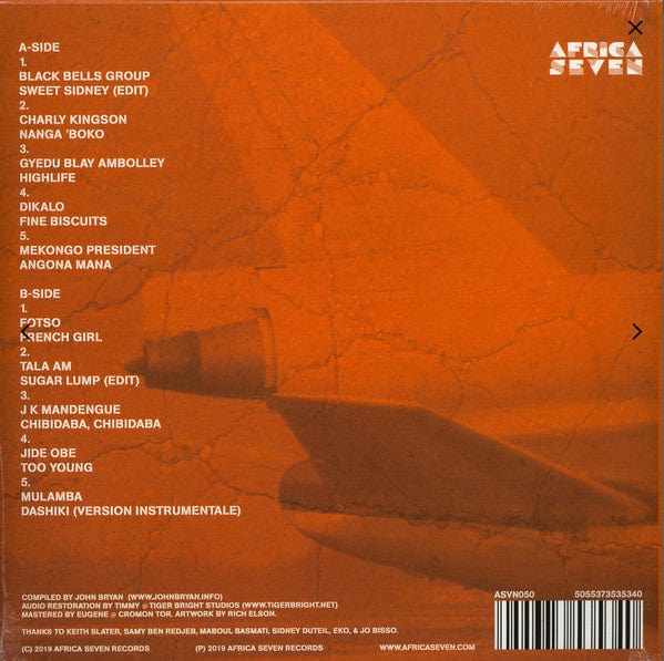 Various - Africa Airways Five (Brace Brace Boogie 1976-1982) (LP) Africa Seven Vinyl 5055373535340