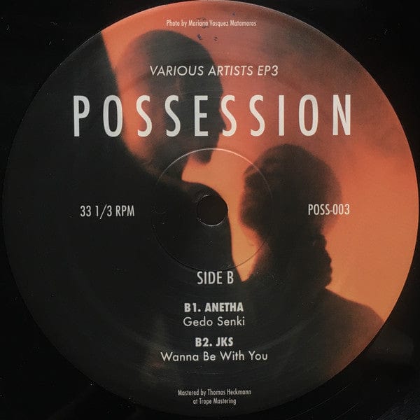 Various Artists – EP3 (12", Possession, 2020) Back Cover