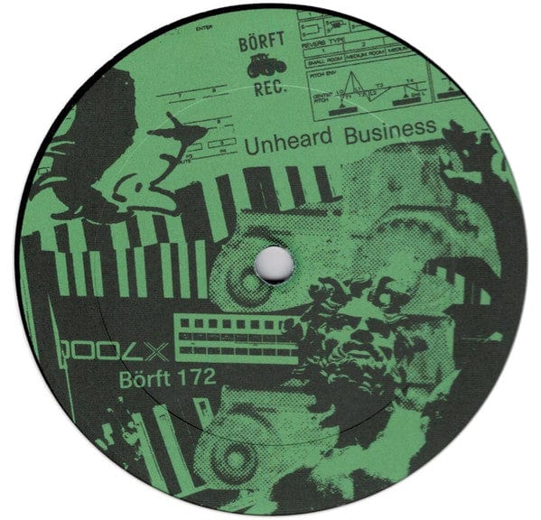 Various – Börft Dance Classics Vol. III - Unheard Business 1996-1997 (12", Börft Records, 2020) Back Cover