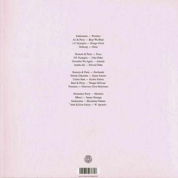 Various - Bellyachers, Listen (Songs From East Africa, 1938-46) (2xLP) Honest Jon's Records Vinyl 4015698937718