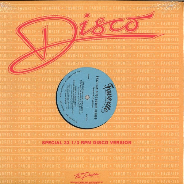 Various – Brazilian Disco Boogie Sounds (Extended 12" Versions) (12", Favorite Recordings, 2015) Image 5