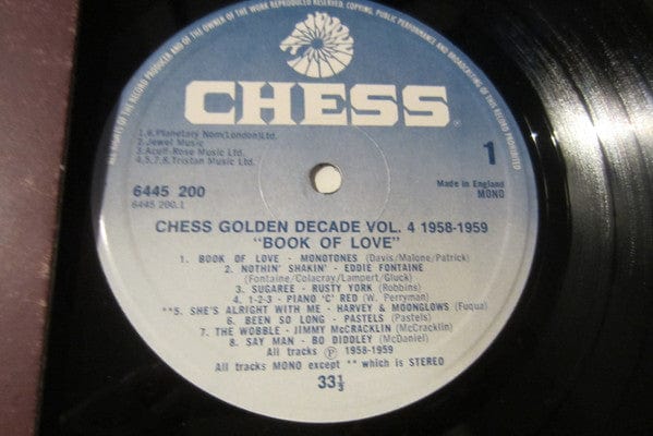 Various – Chess Golden Decade - Volume 4 1958-1959 "Book Of Love" (LP, Checker) Image 4