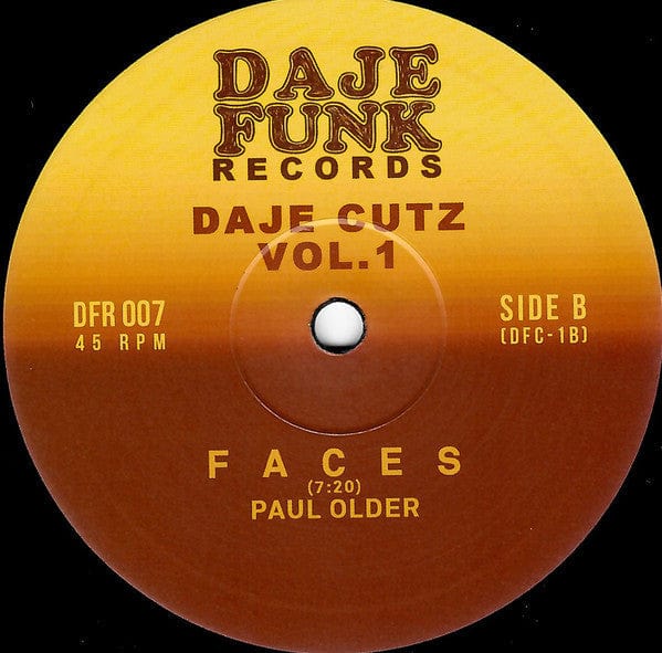Various - Daje Cutz Vol. 1 (10", EP) Daje Funk Records