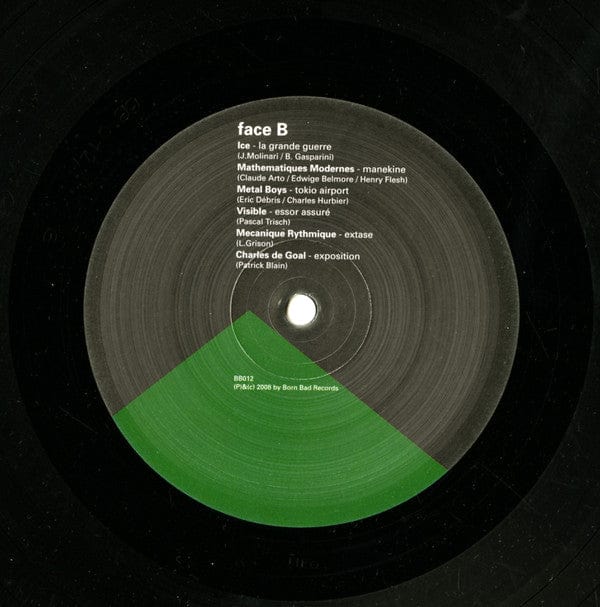 Various – Des Jeunes Gens Mödernes (LP, Born Bad Records, 2008) Image 4