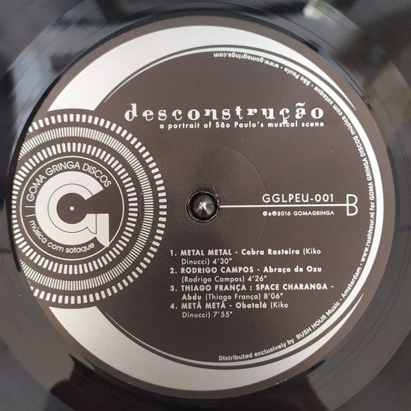 Various – Desconstrução (LP, Goma Gringa Discos, 2016) Image 4